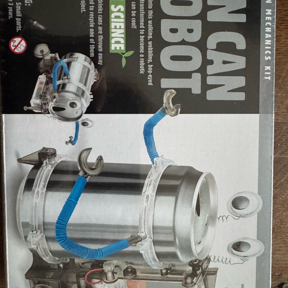 4M Tin Can Robot Mechanics Kit